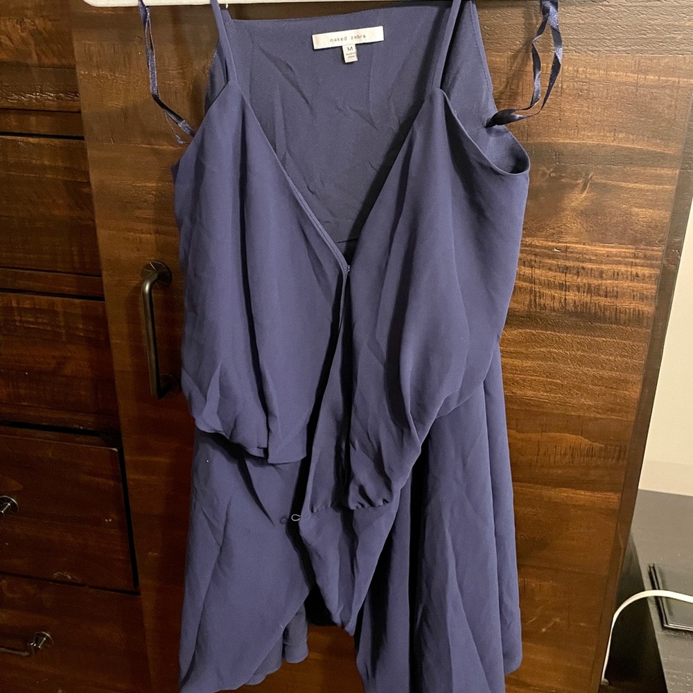 Blue dress